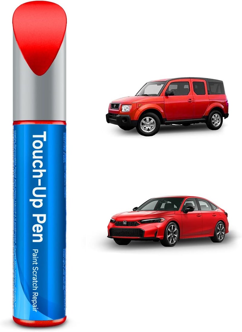 RSACET R-513 Rallye Red Touch Up Paint Compatible with Honda Exact Match Touch Up Paint Car Scratch Repair - Image 1